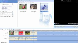 How To Add Music to your Video, Movie Maker.wmv screenshot 5