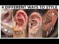 4 Easy Ways You Can Style Your Ear Piercings!!