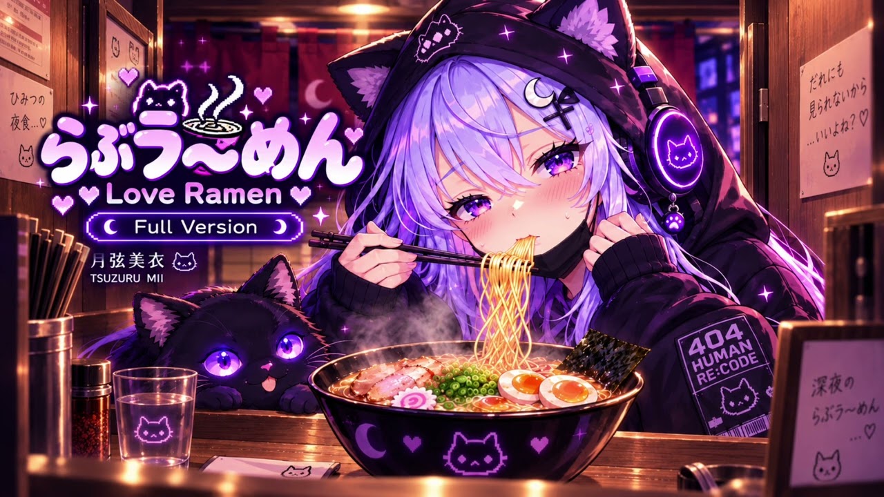 らぶラ〜めん / Love Ramen【Full Ver.】｜8bit × 80s Pop × Vocaloid