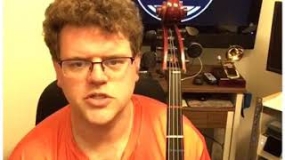 EE Book 1, Pg. 7, #16 “Essential Elements Quiz” Cello