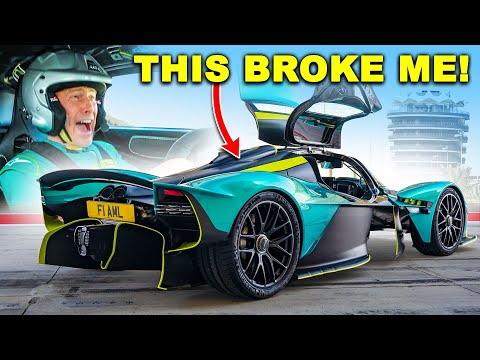 I drove Aston Martin's road-legal F1 car!