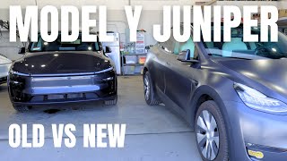 Tesla Model Y Juniper 2026 - OLD vs NEW