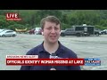 Officials identify woman missing at lake