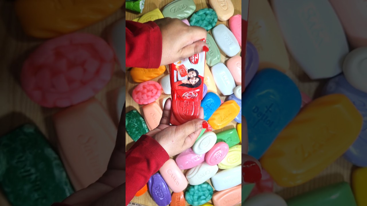 Red Lifebuoy Soap Unpacking ASMR Soap Opening 