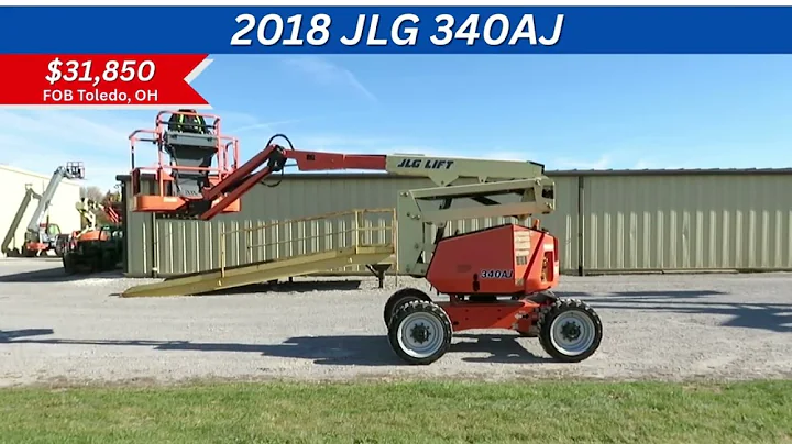 FOR SALE: JLG 340AJ Boom Lift – Clean, Low Hours, Must See!