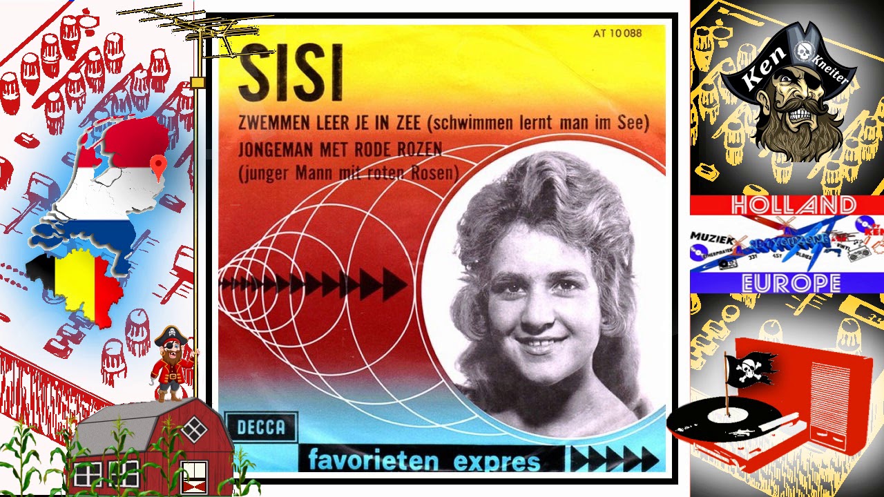Jongeman Met Rode Rozen - Sisi - 1964 - Piratenmuziekwmv
