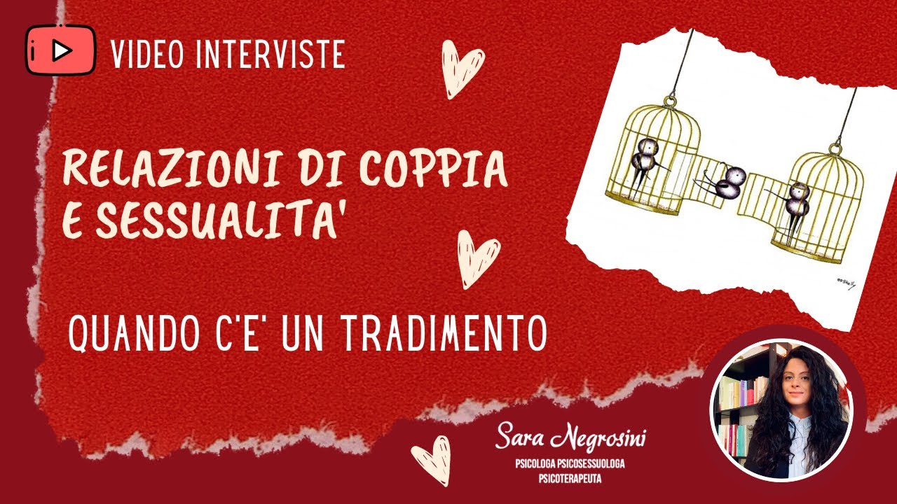 PROBLEMI DI COPPIA - QUANDO C'E' UN TRADIMENTO