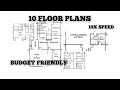 Latest 10 FLOOR PLANS IN 1 VIDEO😍😍😍 | Budget Friendly Floor Plans #dreamhome #construction