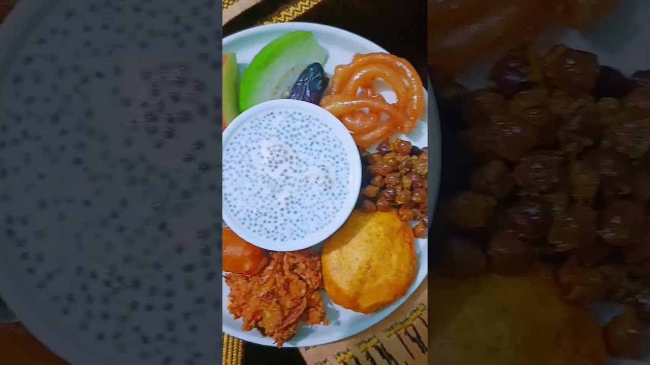 Iftar Platter | Ramadan Day - 1 | 