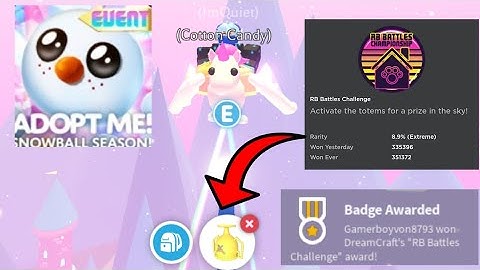 How to get RB Battles Challenge badge in Adopt Me!