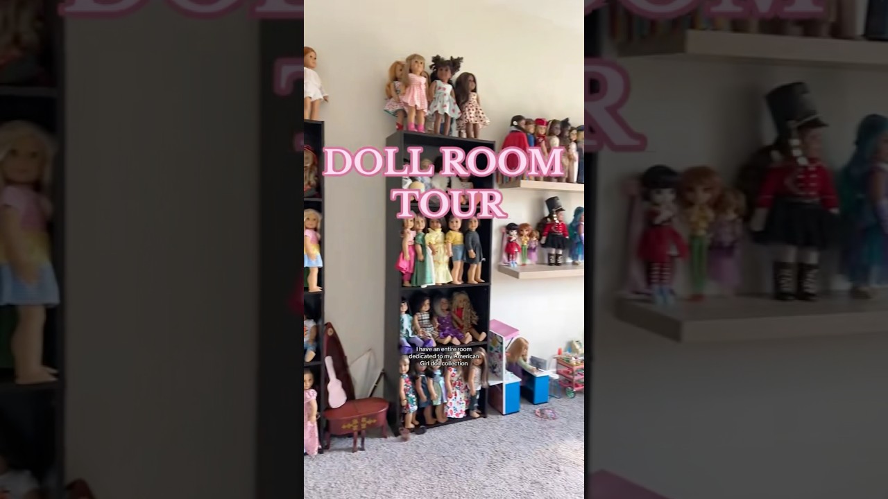 Tour of my American Girl Doll Room! 🎀💗✨ 