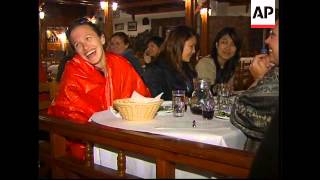 Vox pops after passengers evacuated when cruise ship hits rocks