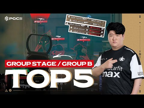 [PUBG_TW] PGC 2025 小組賽 B 組 Highlights | 你不可錯過的 5 大精彩操作