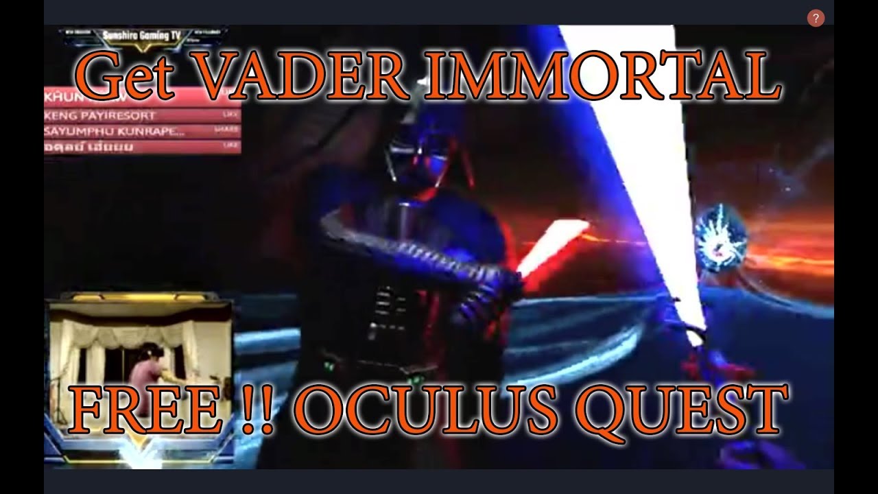 how to get the Vader Oculus Quest Bundle Free (Episode 1 ,Episode 2 ,Episode 3) YouTube