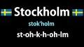 Video for Stockholm pronunciation