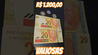 💥 ESSA NOTA DE 20 REAIS VALE ATÉ R$ 1.200,00? O Erro "Mágico" que Multiplica o Valor!