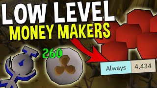 Top 5 Low Level Money Making Methods for New Accounts! [OSRS]
