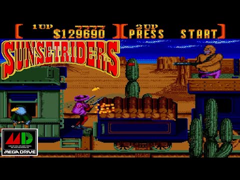 MD サンセットライダーズ / Sunset Riders - Full Game - YouTube