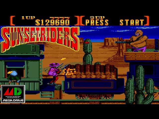 MD サンセットライダーズ / Sunset Riders - Full Game - YouTube
