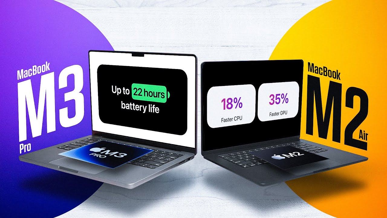 M3 MacBook Pro vs M2 MacBook Air ? - ProMotion Display, Crazy ...