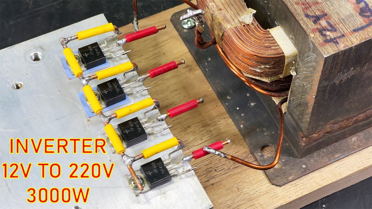 Инвертор 3000 Вт 12 В в 220 В, @Creative_prodigy_101