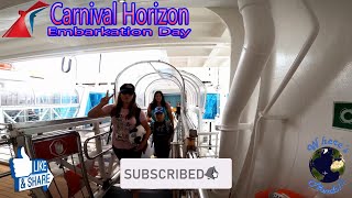 Embarkation Day Miami Cruise Port Carnival Horizon ( October 1 2022 ) | Travel Vlog