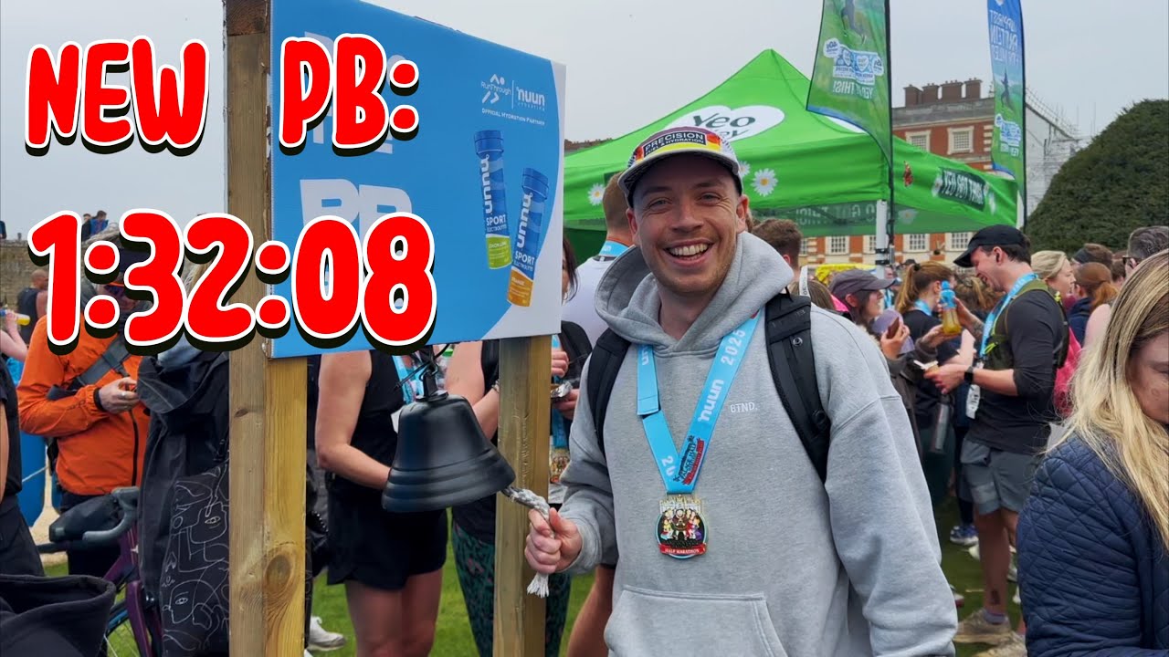 Hampton Court Half Marathon Race Day: I smashed my PB!