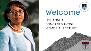 Annual UCT Bongani Mayosi Memorial Lecture 2022