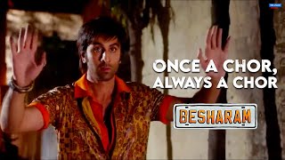 Once A Chor, Always A Chor Besharam Movie Scene Ranbir Kapoor, Rishi Kapoor, Neetu Singh