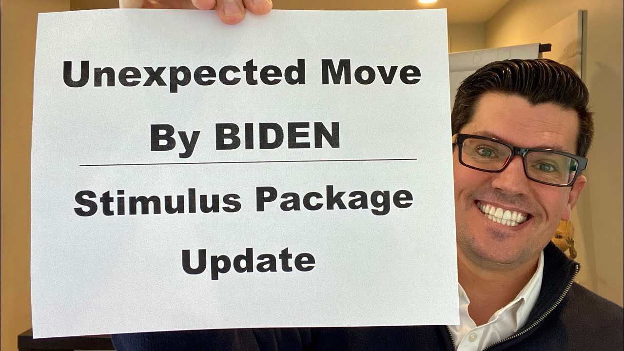 Stimulus Package | Unexpected BIDEN NEWS | Positive IRS TAX Reform &amp; Student Loan Info - YouTube