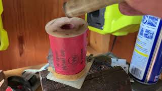 Removing a stuck pinball coil sleeve