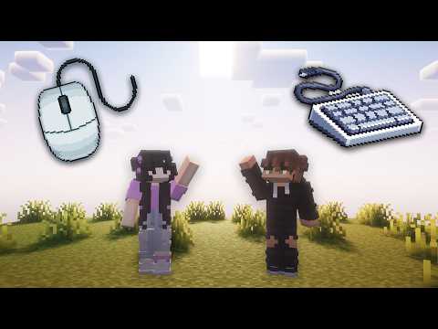 Minecraft But We Split The Mouse And Keyboard