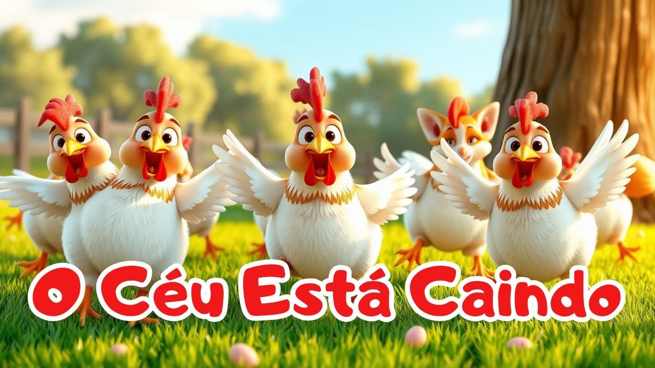 O CÉU ESTÁ CAINDO! 🦊- Fábula Infantil com Raposa 🦊 | História Infantil ...