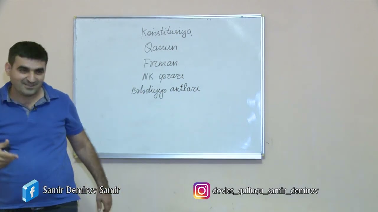 Dövlət qulluğu dovlet qullugu KONSTİTUSİYA KONSTİTUSİYA MƏHKƏMƏSİNİN İZAHİ MADDƏ130 SAMİR DEMİROV