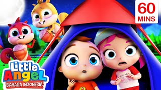 Berkemah Bersama Keluarga | Kartun Anak | Little Angel Bahasa Indonesia