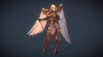 Updating The Angel - 3d Modeling Timelapse