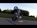 Supermoto Stunt Riding