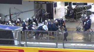 F1 2015 JapaneseGP Thursday Williams Pitstop Practice