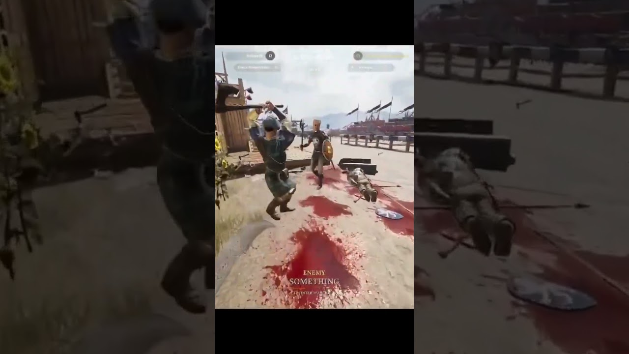 Adrenaline-pumping swordplay. 