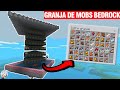 MEJOR GRANJA de MOBS para Minecraft BEDROCK  1.21.80 FÁCIL!