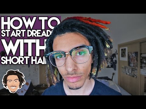 How To Start Dreads With Short Hair Youtube