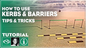 ▶ How to use kerbs & Barriers | Planet Zoo Tutorial | Tips & Tricks |