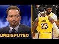 Chris Broussard react to Anthony Davis leads Lakers in usage rate during 3-1 start