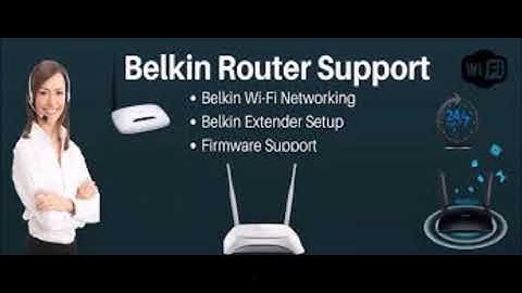 How to setup Belkin router?