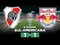 NA ARGENTINA, BRAGANTINO SOFRE GOL NO FIM E EMPATA COM O RIVER PLATE PELA SUL-AMERICANA!