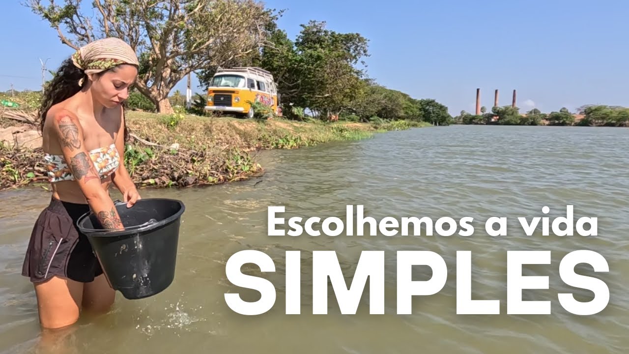 AQUI A VIDA É MAIS LEVE! Morando em um MOTORHOME!