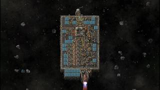 Ep9 - Asteroid Belt & Space Stuff - Factorio Space Age Self-Building Mining Ships