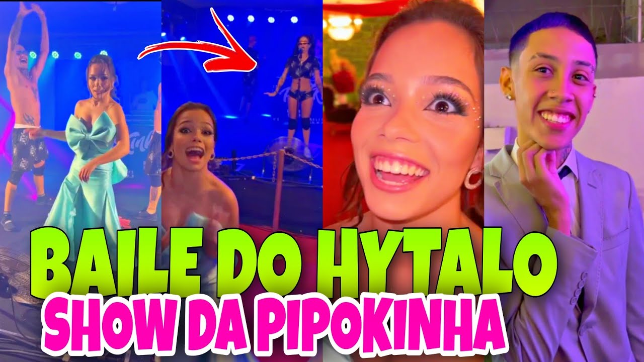 EITA! O BAILE DO HYTALO COMEÇOU E A KAMYLINHA TIROU O VESTIDO E O SHOW DA PIPOKINHA 👀😱