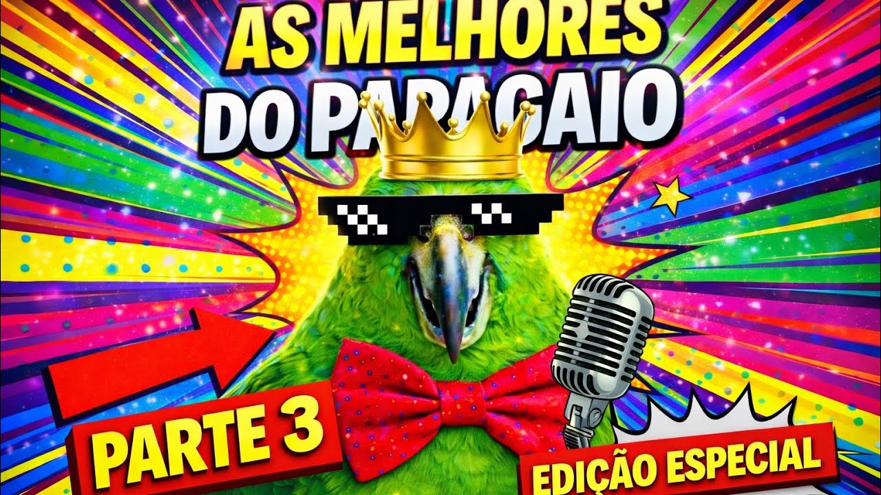 O Papagaio Surta de Rir 😂 | As Melhores Piadas, Gritos e Respostas (PARTE 3 OFICIAL)