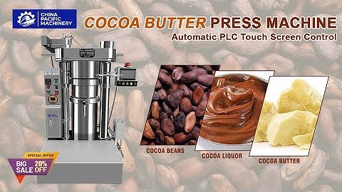 Hydraulic Cocoa Butter Press Machine|Cocoa Liquor Press Machine|Cocoa Butter Making Machine